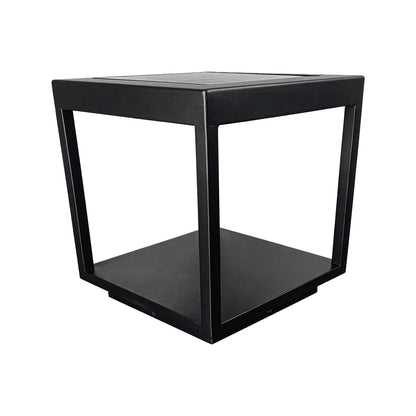 Concrete Pillar Lights Modern Open-Frame Square LED Light