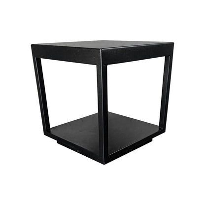 Concrete Pillar Lights Modern Open-Frame Square LED Light