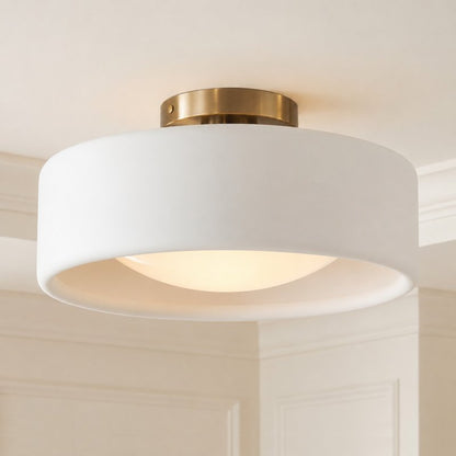 Keen Farmhouse Glass Dome Pendant Light