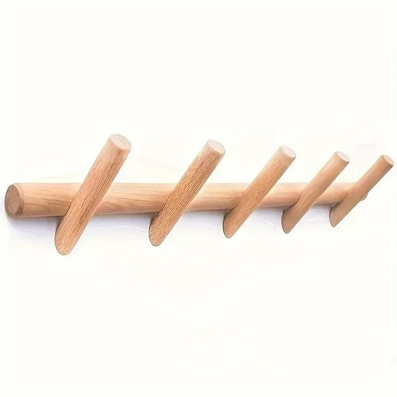 Maeve Wall Rack | Solid Oak Organiser