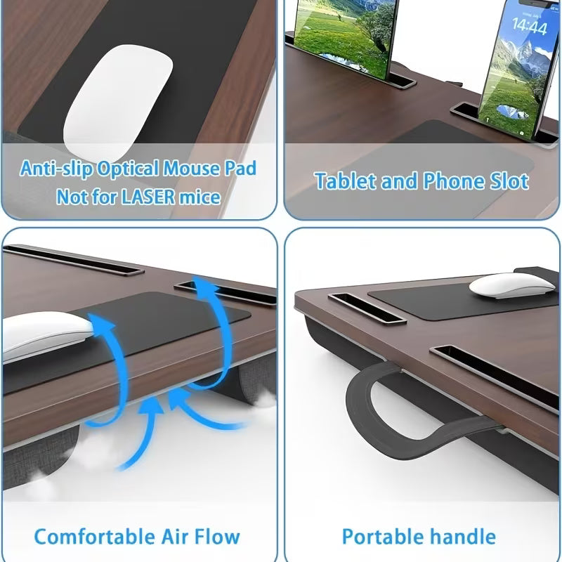 Laptop Desk - Adjustable Bed and Couch Table