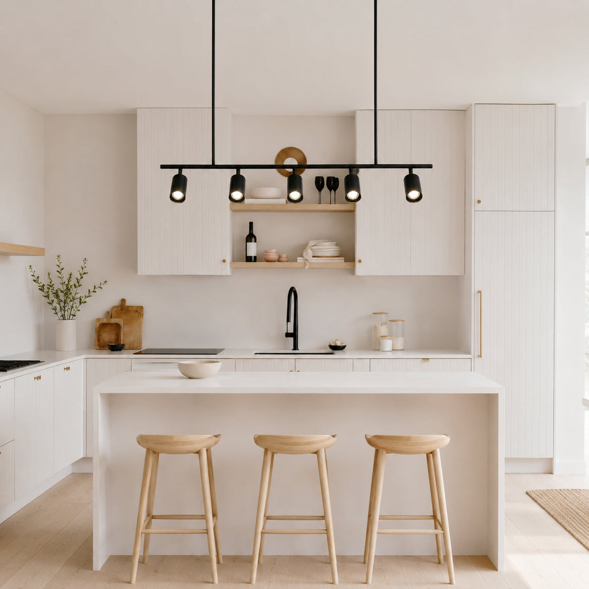 Lux Minimalist Spot Light Kitchen Island Pendant Light