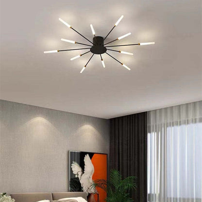 Arisha Fireworks Flush-Mount Ceiling Light Living Room