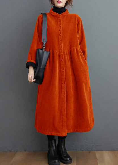 Women's Oversized Coat – Loose Fit Mid-Length Casual Coat, 10 Colours, S to 5XL