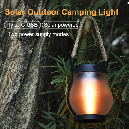 Solar Flame Torch – Flickering Flame Effect Garden Light, Auto On at Dusk, Up to 12 Hours