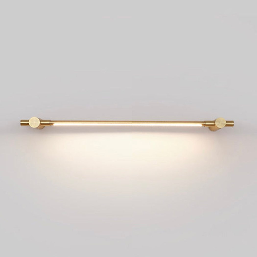 Chester Brass Line Artwork Painting Wall Light