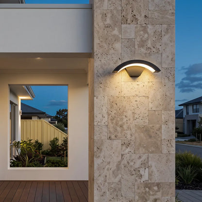 LED Wall Light Outdoor Downlights Porch Wall Mounted Sconce