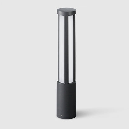 Residential Bollard Lights Modern Cylindrical LED Landscape Light