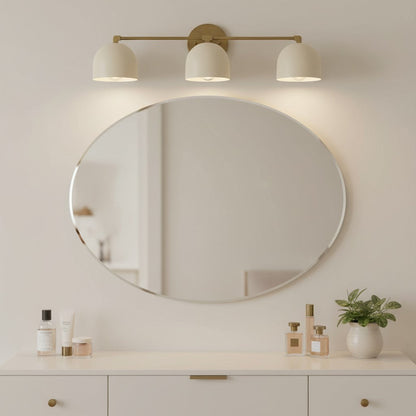 Nordic Metal Deep Ball Vanity Sconce