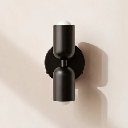 Up Down Wall Light – Scandinavian Two-Way LED Sconce, 16 Colour Combinations