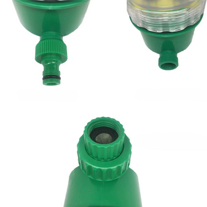 Drip Irrigation System with Automatic Timer for Garden Plants