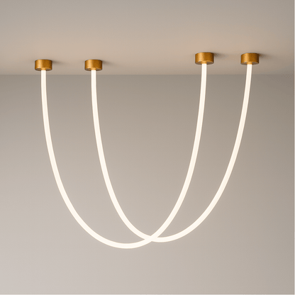 String Light Chandelier - LED Ceiling Light