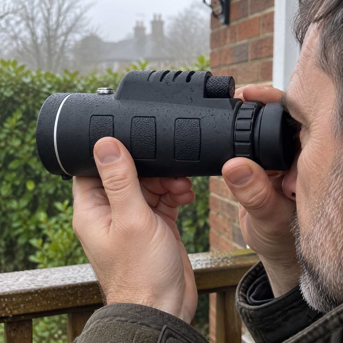 HD Monocular - High Power Waterproof Telescope in a British home