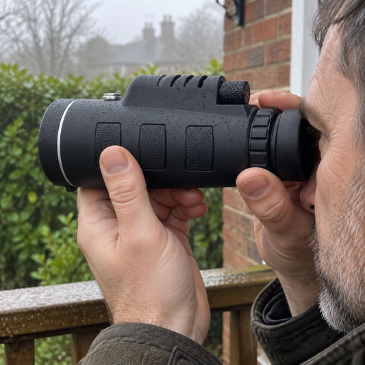 HD Monocular - High Power Waterproof Telescope in a British home