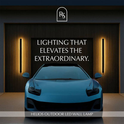 Helios Outdoor LED Wall Lamp