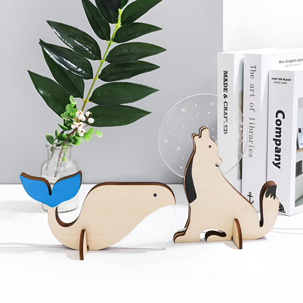 Fancy touch-sensitive animal table lamp