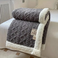 Soft Double-Sided Sherpa Fleece Blanket