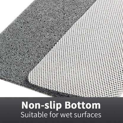 Non-Slip Shower Mat  – Soft, Safe, Easy to Clean, Customizable Size, Quick Water Drainage