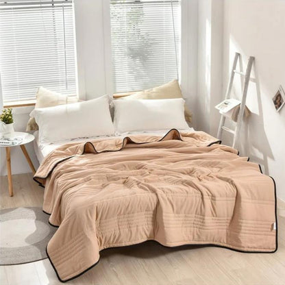 Cooling Blanket – Breathable Summer Blanket for Hot Sleepers, 150 × 200 to 200 × 230cm, 6 Colours