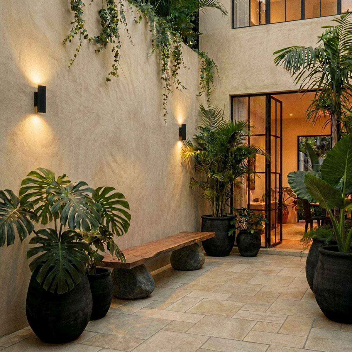 Indira Outdoor Wall Lamp