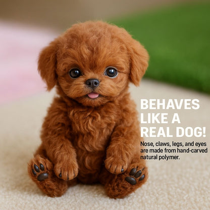 Robot Dog Toy – Interactive Lifelike Puppy, Responds to Touch & Sound, Brown or White