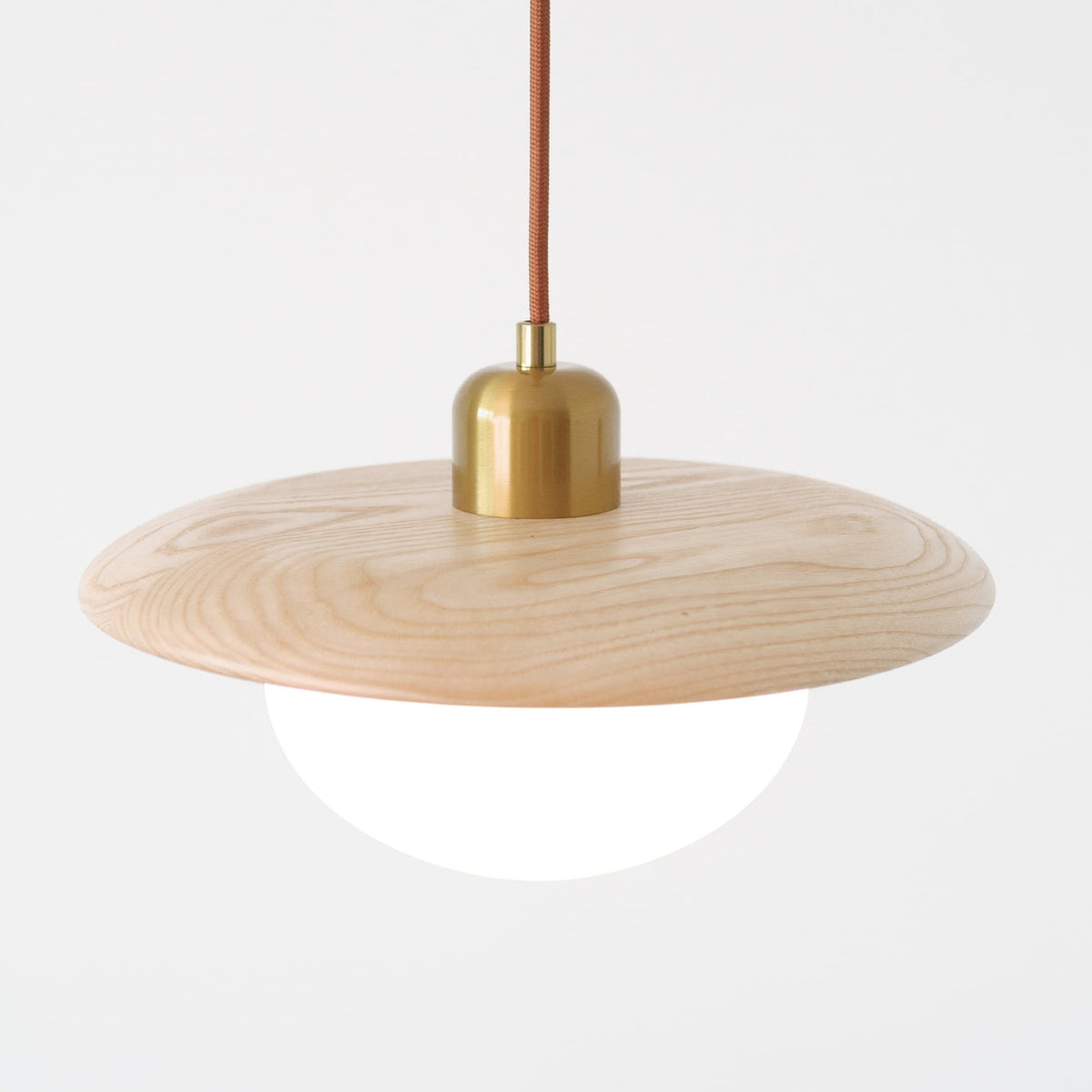 Kato Wooden Shade Japandi Pendant Light