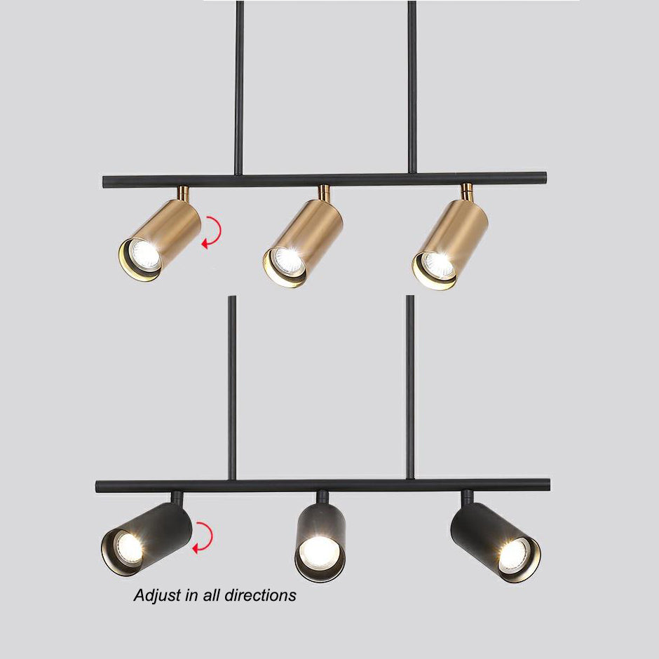 Lux Minimalist Spot Light Kitchen Island Pendant Light