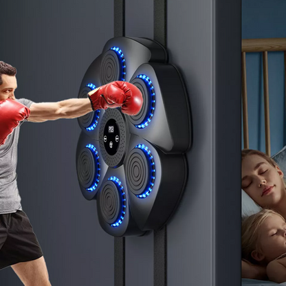 Music Boxing Machine - Wall Mounted Training Pad