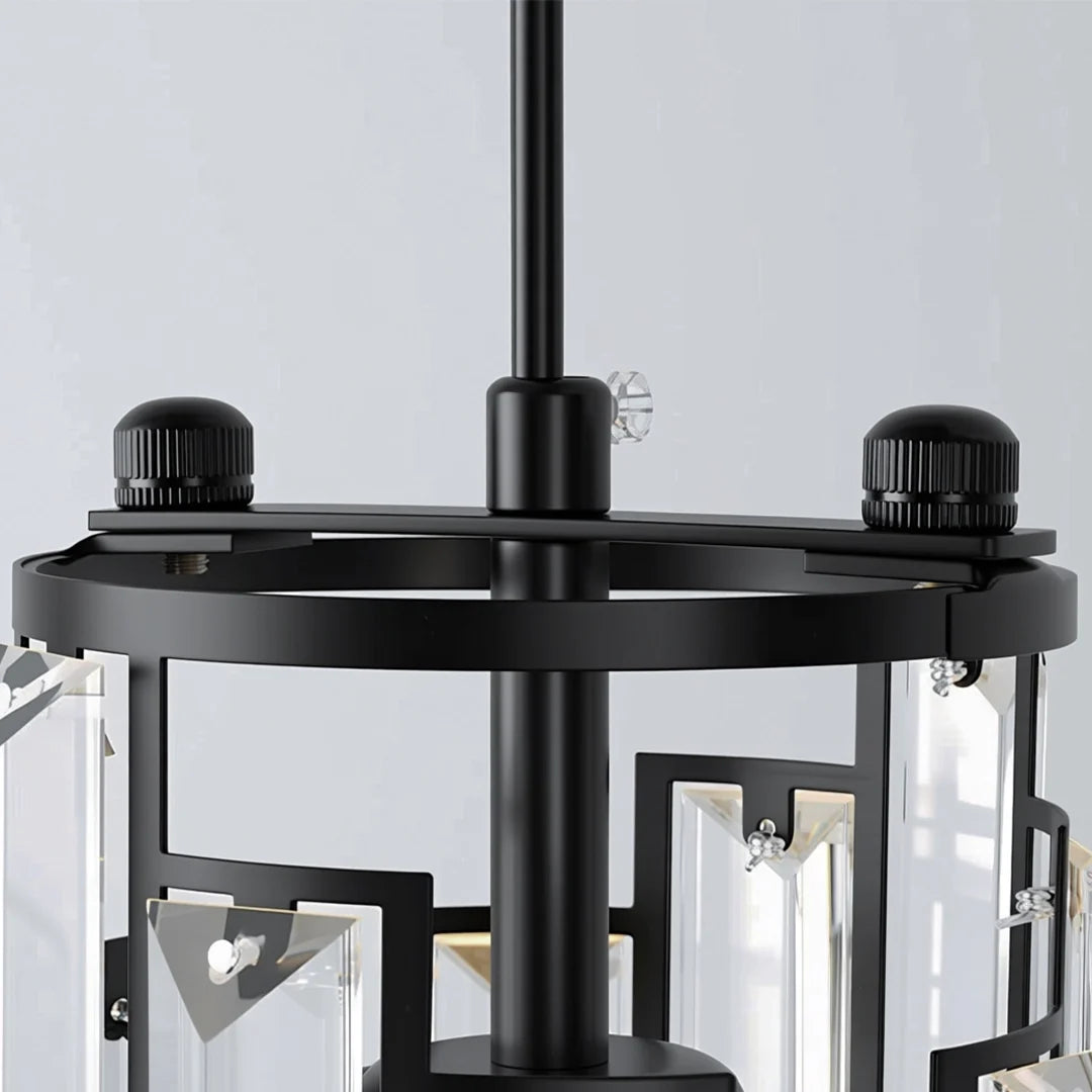Mini Crystal Pendant Light Creative Art Crystal Island Ceiling Light
