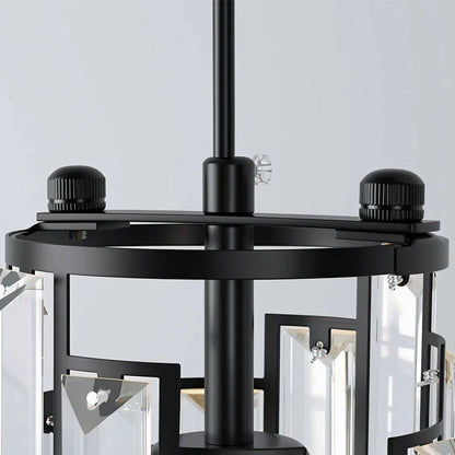 Mini Crystal Pendant Light Creative Art Crystal Island Ceiling Light
