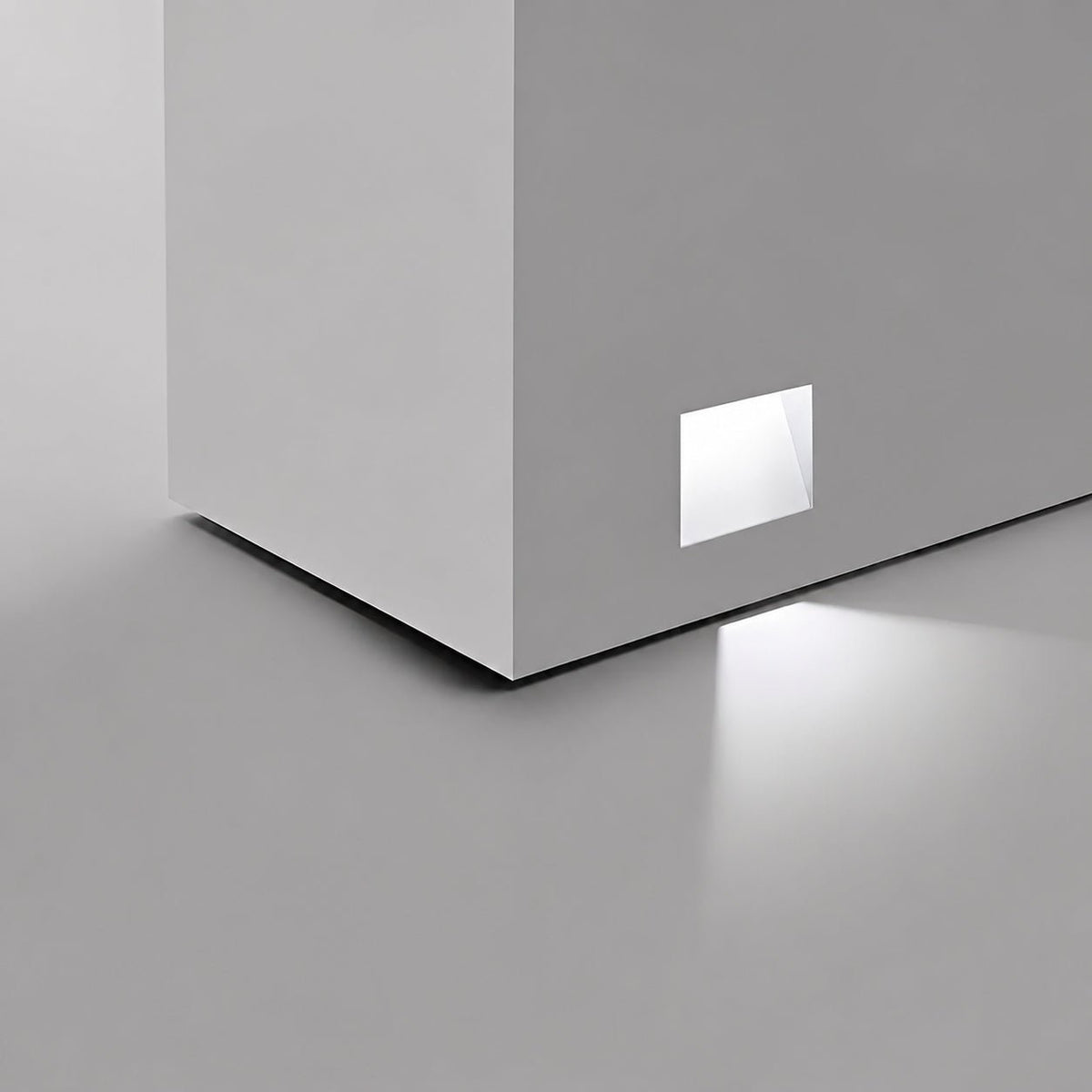 Minimalist Motion Sensor LED Recessed Stairway Lights Step Light
