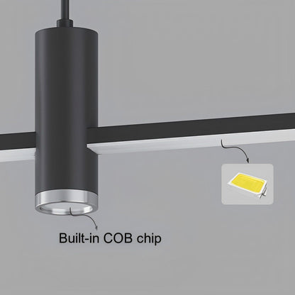 Modern MinimalistLED Long Strip Indoor Pendant Lights