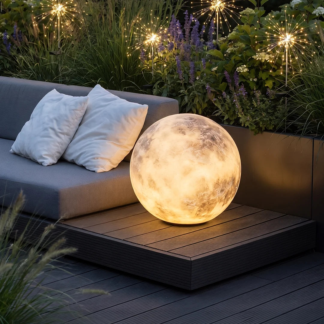 Moon Light Modern Waterproof Outdoor LED Lawn Light