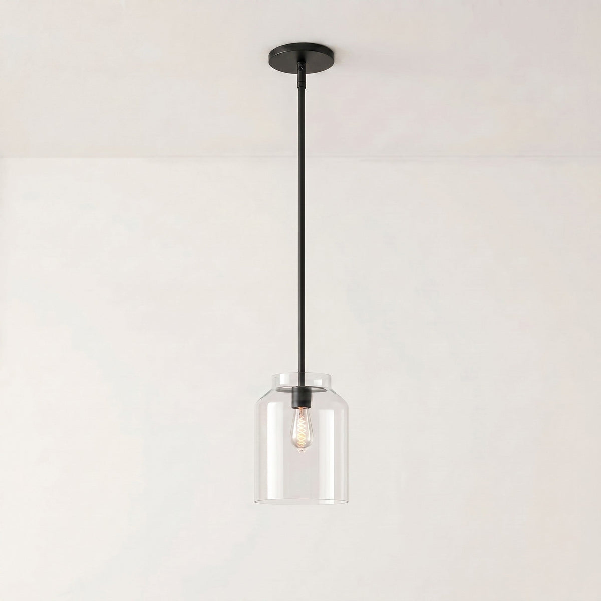Nerys Nordic Minimalist Morandi Matte Metal Pendant Light