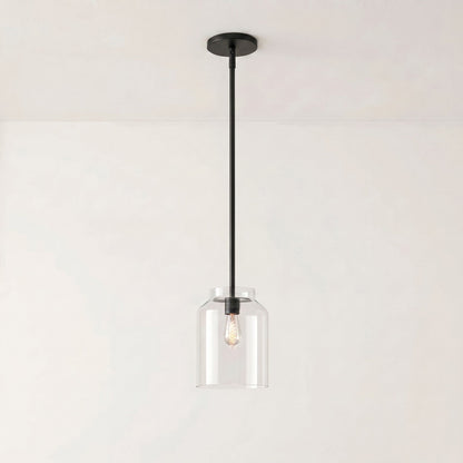 Nerys Nordic Minimalist Morandi Matte Metal Pendant Light