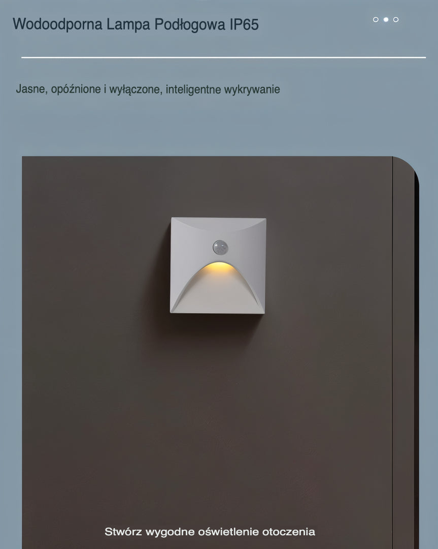 Lampa Ścienna LED IP65 | Czujnik Ruchu