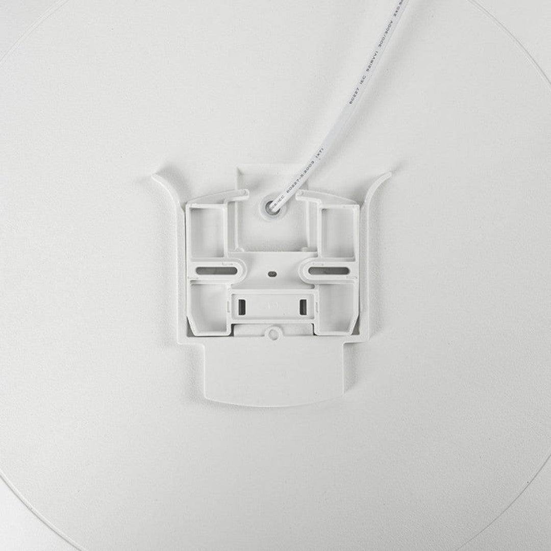 Ultra-Slim LED Ceiling Light – 2cm Round Flush Panel, 23 to 45cm, Black, White, Silver or Gold