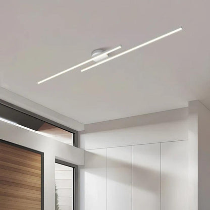 Linear Ceiling Light - Modern Aluminium LED Lamp
