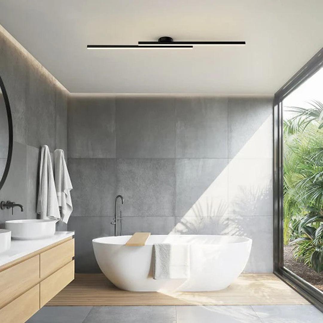 Linear Ceiling Light - Modern Aluminium LED Lamp