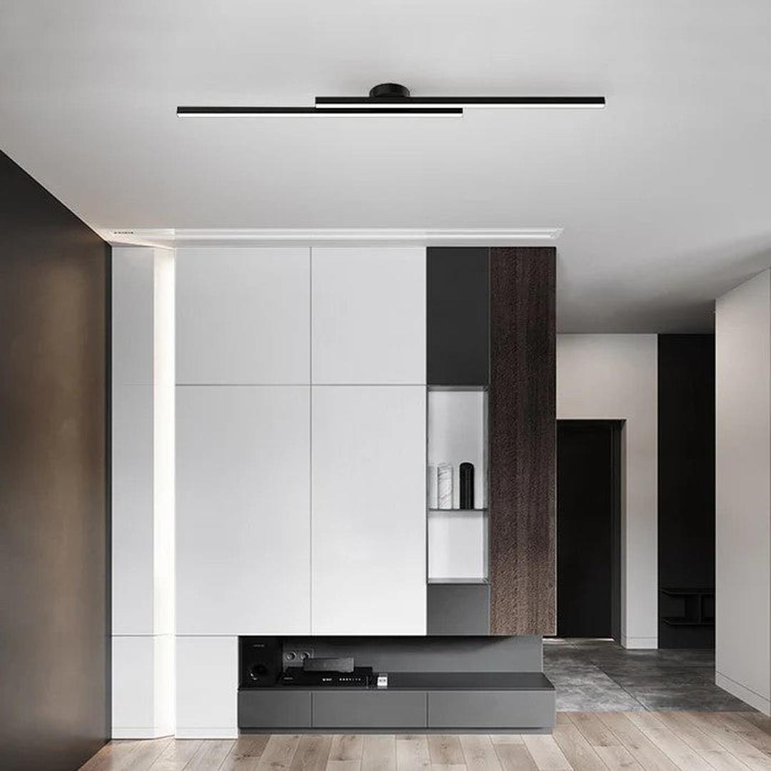 Linear Ceiling Light - Modern Aluminium LED Lamp