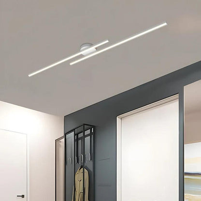 Linear Ceiling Light - Modern Aluminium LED Lamp