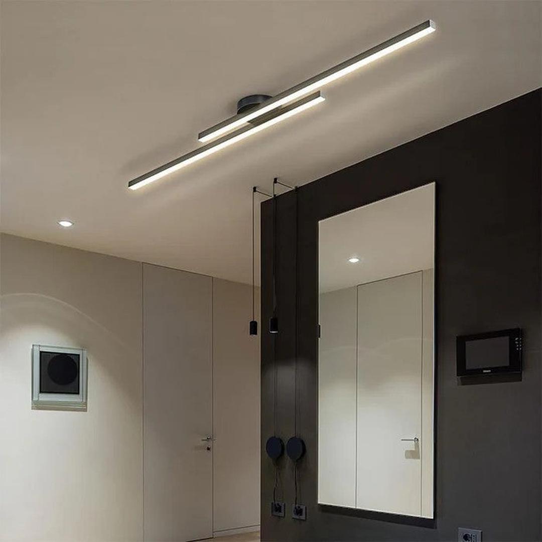 Linear Ceiling Light - Modern Aluminium LED Lamp