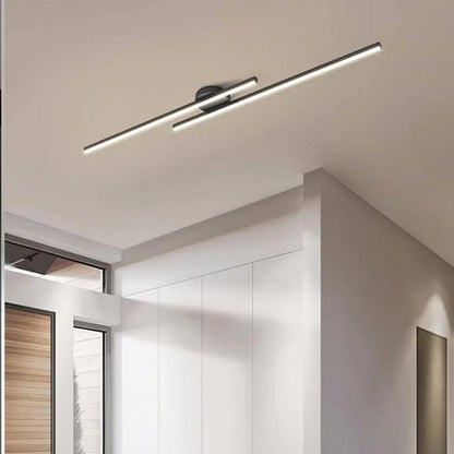 Linear Ceiling Light - Modern Aluminium LED Lamp