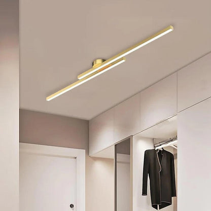 Linear Ceiling Light - Modern Aluminium LED Lamp