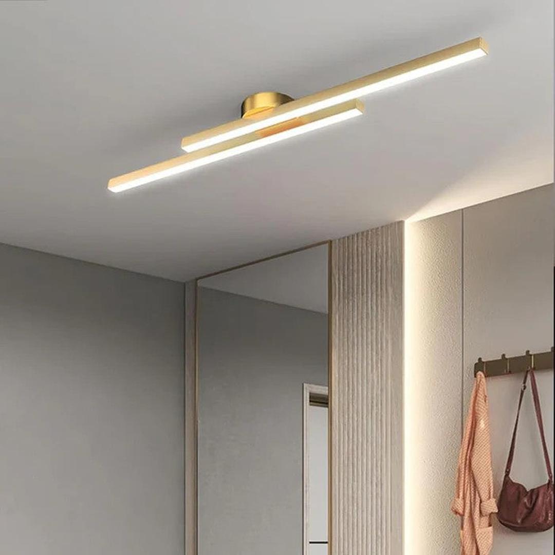 Linear Ceiling Light - Modern Aluminium LED Lamp