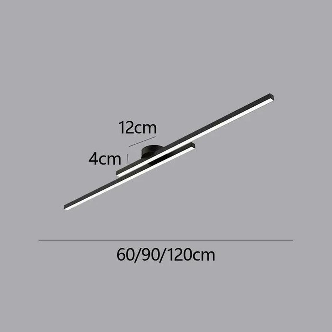 Linear Ceiling Light - Modern Aluminium LED Lamp