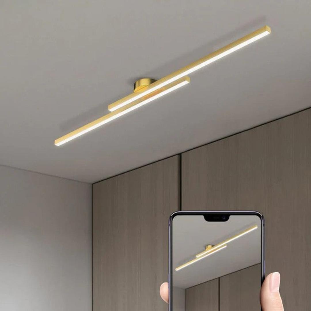 Linear Ceiling Light - Modern Aluminium LED Lamp