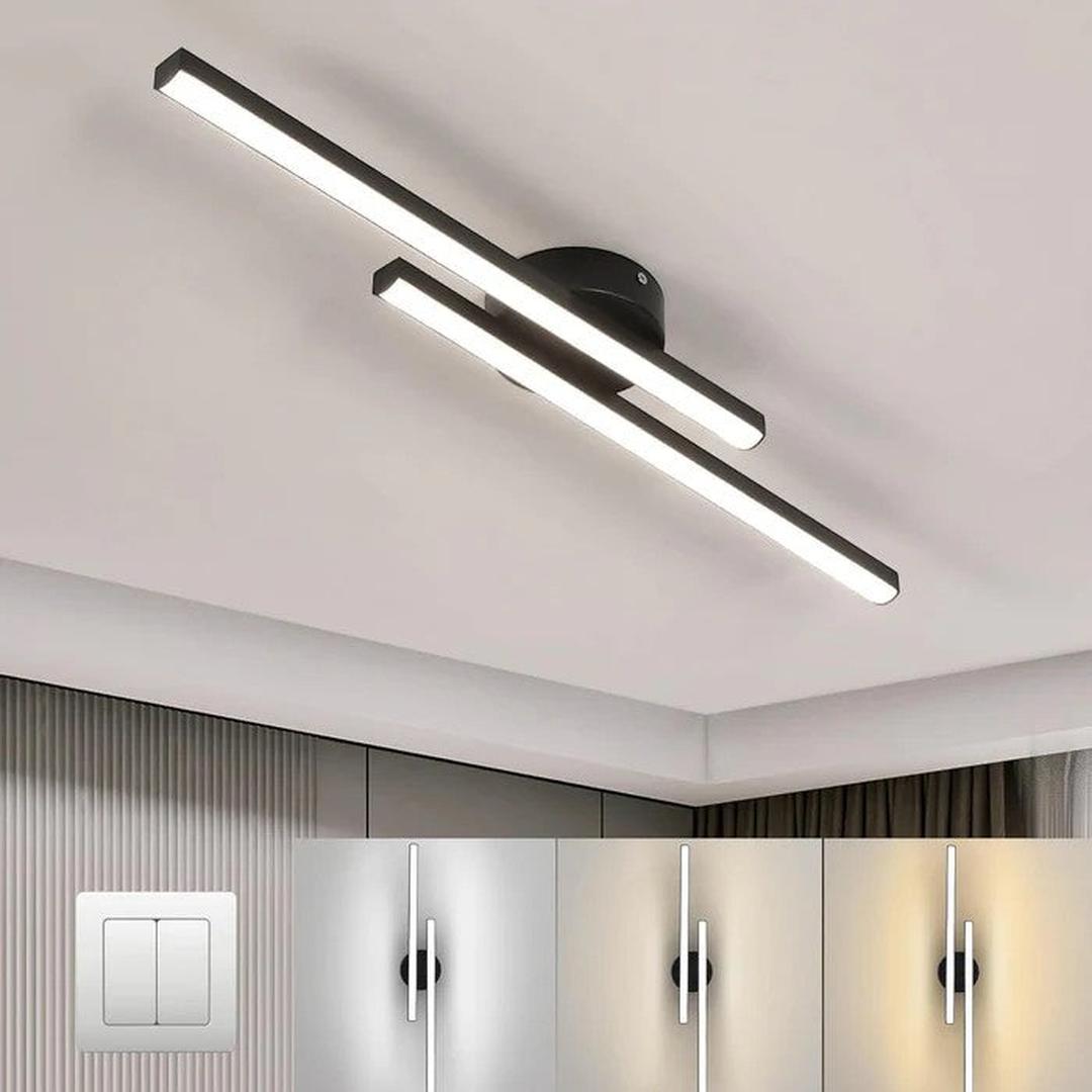 Linear Ceiling Light - Modern Aluminium LED Lamp