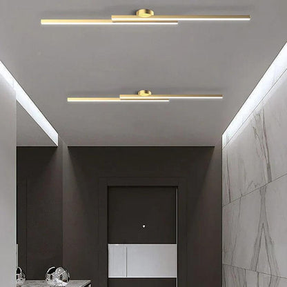 Linear Ceiling Light - Modern Aluminium LED Lamp