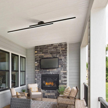 Linear Ceiling Light - Modern Aluminium LED Lamp